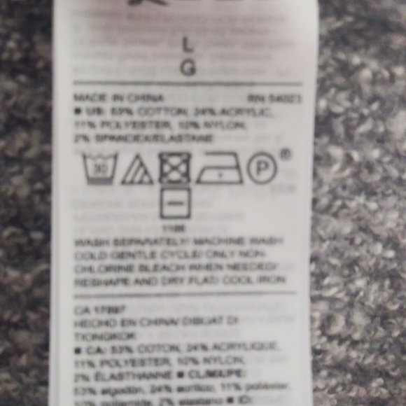 Gap Grey Cardigan - Size Large - Picture 3 of 4